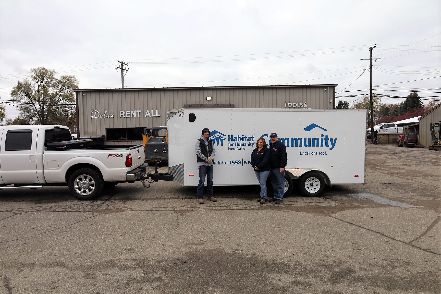Delux Rental and Habitat for Humanity
