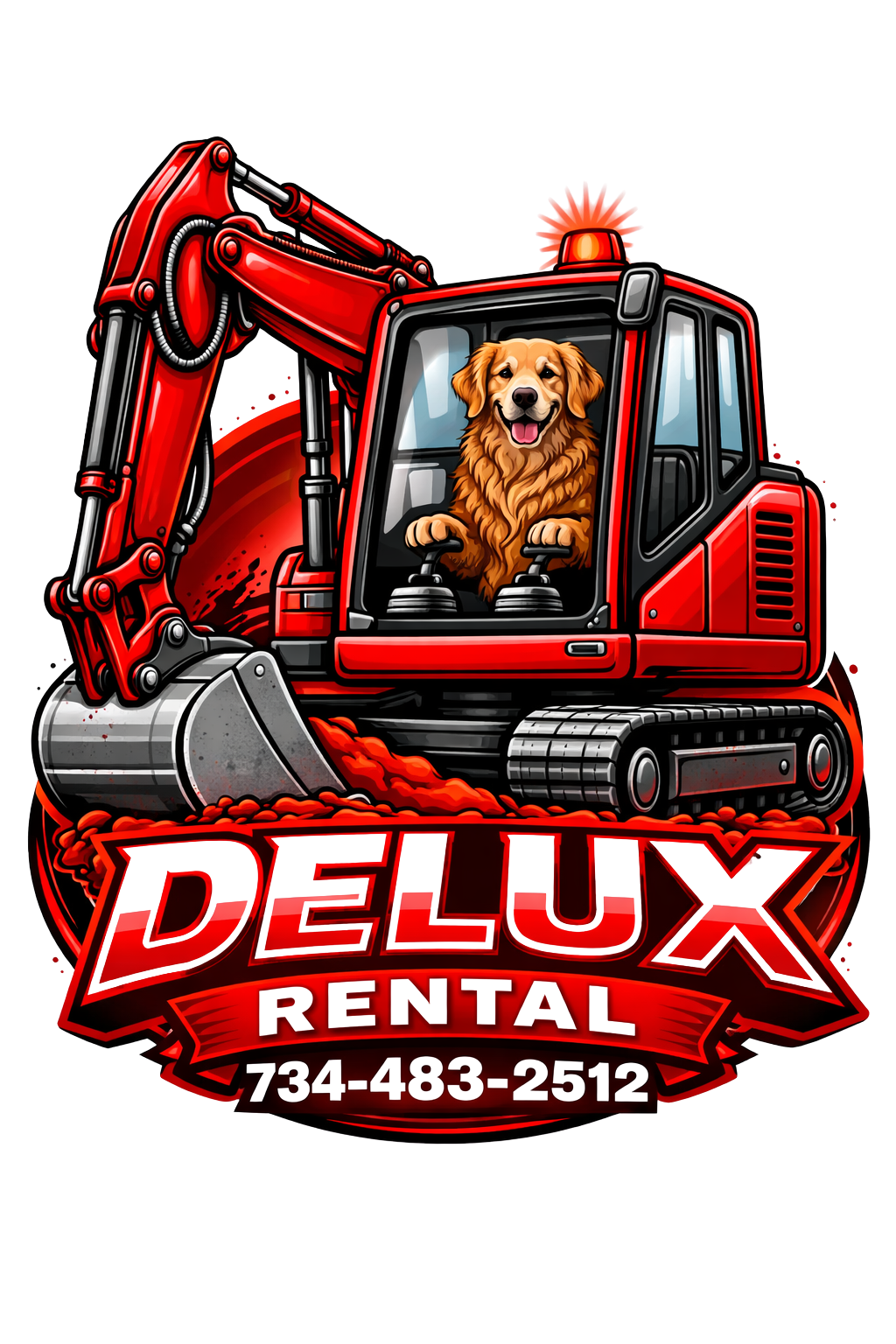 Sully the Delux Rental mascot