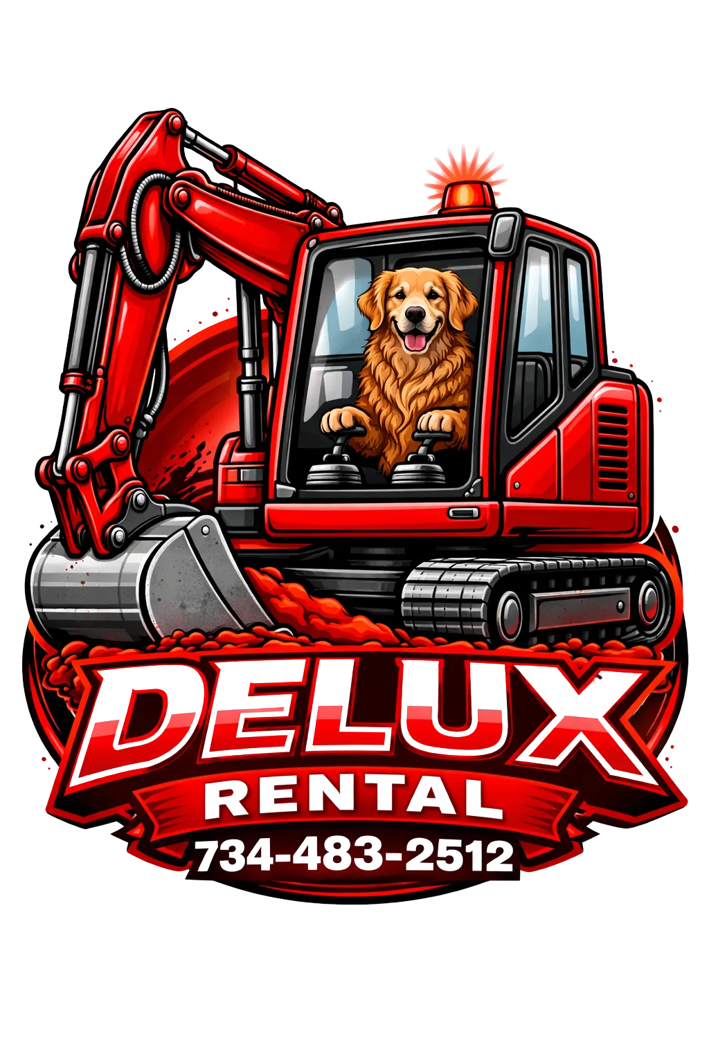 Sully the Delux Rental mascot